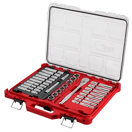 Picture of Milwaukee Electric Tool 48-22-9487 47Pc 1/2 Drive Ratchet And Socket Set